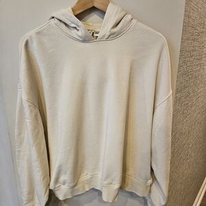 H&M Divided Womens Cream Hoodie Sweater